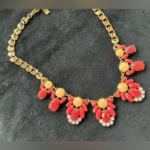 Kate Spade Pink Bib Necklace